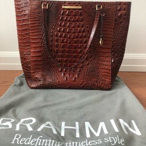 BRAHMIN ASHER PECAN MELBOURNE BAG